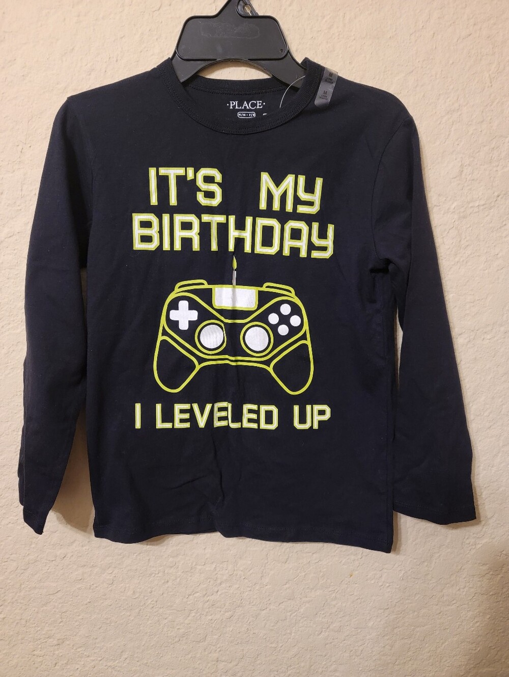 The Children's Place Birthday Tee Sz M NEW